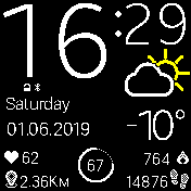 华米跃我Amazfit Bip手表表盘