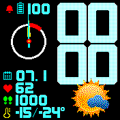 华米跃我Amazfit Bip手表表盘