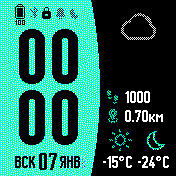 华米跃我Amazfit Bip手表表盘
