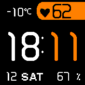 华米跃我Amazfit Bip手表表盘