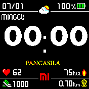 华米跃我Amazfit Bip手表表盘
