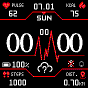华米跃我Amazfit Bip手表表盘