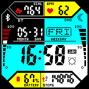 华米跃我Amazfit Bip手表表盘