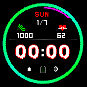 华米跃我Amazfit Bip手表表盘
