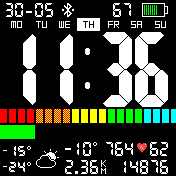 华米跃我Amazfit Bip手表表盘