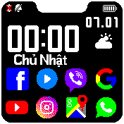 华米跃我Amazfit Bip手表表盘