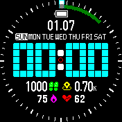 华米跃我Amazfit Bip手表表盘