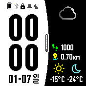 华米跃我Amazfit Bip手表表盘
