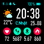 华米跃我Amazfit Bip手表表盘