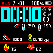 华米跃我Amazfit Bip手表表盘