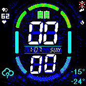 华米跃我Amazfit Bip手表表盘