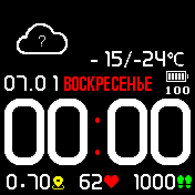 华米跃我Amazfit Bip手表表盘