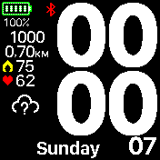 华米跃我Amazfit Bip手表表盘