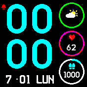 华米跃我Amazfit Bip手表表盘