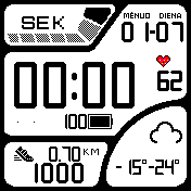 华米跃我Amazfit Bip手表表盘