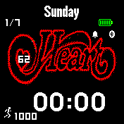 华米跃我Amazfit Bip手表表盘