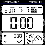华米跃我Amazfit Bip手表表盘