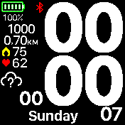 华米跃我Amazfit Bip手表表盘