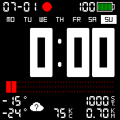 华米跃我Amazfit Bip手表表盘