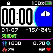 华米跃我Amazfit Bip手表表盘