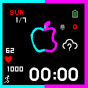 华米跃我Amazfit Bip手表表盘