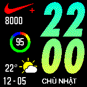 华米跃我Amazfit Bip手表表盘