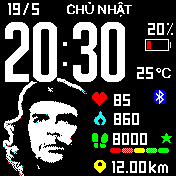 华米跃我Amazfit Bip手表表盘