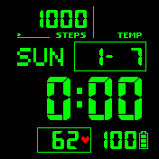 华米跃我Amazfit Bip手表表盘
