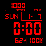 华米跃我Amazfit Bip手表表盘