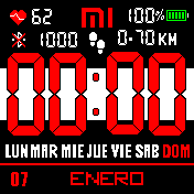 华米跃我Amazfit Bip手表表盘