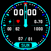 华米跃我Amazfit Bip手表表盘