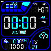 华米跃我Amazfit Bip手表表盘