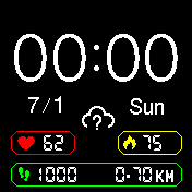 华米跃我Amazfit Bip手表表盘