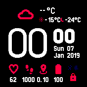 华米跃我Amazfit Bip手表表盘