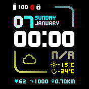 华米跃我Amazfit Bip手表表盘