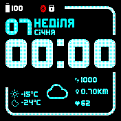 华米跃我Amazfit Bip手表表盘