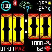 华米跃我Amazfit Bip手表表盘