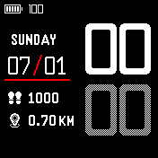 华米跃我Amazfit Bip手表表盘