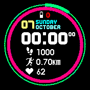 华米跃我Amazfit Bip手表表盘