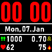 华米跃我Amazfit Bip手表表盘