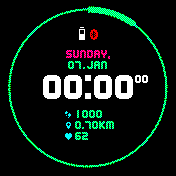 华米跃我Amazfit Bip手表表盘