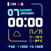 华米跃我Amazfit Bip手表表盘