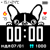 华米跃我Amazfit Bip手表表盘