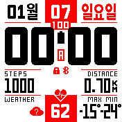 华米跃我Amazfit Bip手表表盘