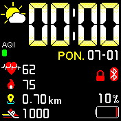 华米跃我Amazfit Bip手表表盘