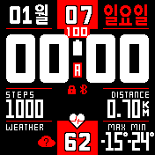 华米跃我Amazfit Bip手表表盘