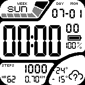 华米跃我Amazfit Bip手表表盘