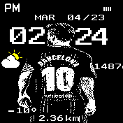 华米跃我Amazfit Bip手表表盘