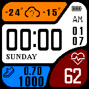 华米跃我Amazfit Bip手表表盘
