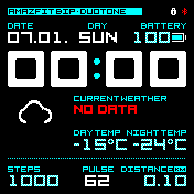 华米跃我Amazfit Bip手表表盘
